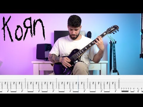 Korn - "Reward the Scars" Guitar Cover with On Screen TABS (New Song 2026)