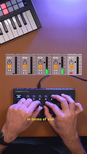 the new launch control is here!! 🚀 ​‪@NovationTV‬ #midicontroller #launchcontrol