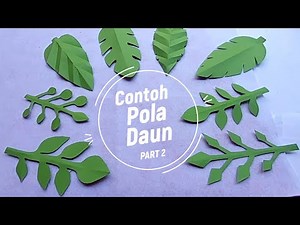 Easy Paper Leaf Ideas - Part 2