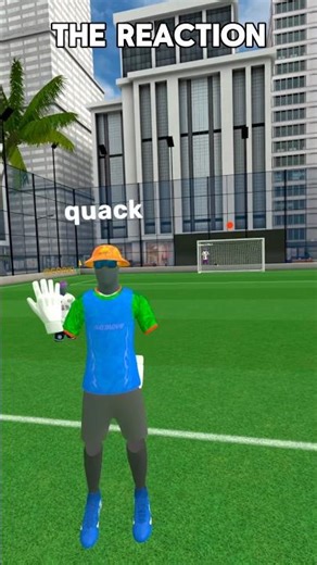 The reaction vs the goal 🥶 #vr #vrfs