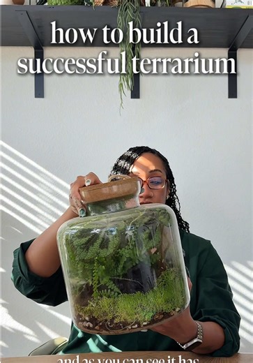 here’s how to build a successful DIY mini ecosystem (terrarium) 🌱 #planttok #terrariumtok #diyterrarium #houseplants #planttips