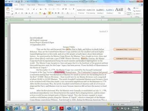 How to Double Space a Paper