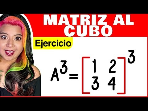 How do you cube a matrix? - Exercise with a 2x2 matrix cubed
