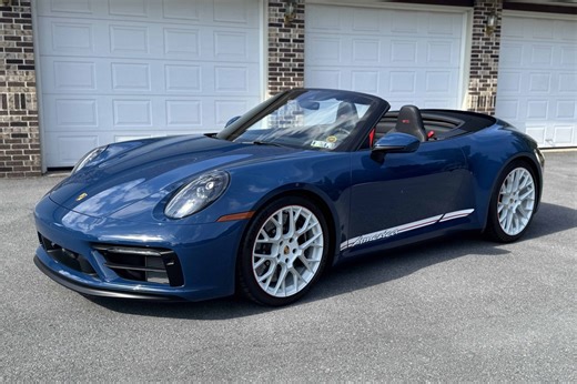 Azure Blue 2023 Porsche 911 Carrera GTS Cabriolet America Edition 7-Speed