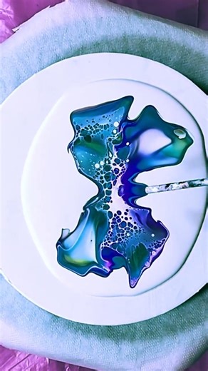 I Blew Paint & It Came ALIVE 😱#satisfying