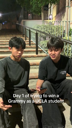 Day one of trying to win a grammy as a UCLA student #trytowinagrammy #fyp #onedirection #ucla