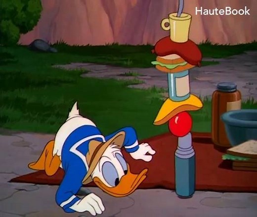 #DonaldDuck's movie Tea For Two Hundred (1948) was released today. Watch how Donald messes with an ant who is carrying a grain harvested in the wild. ;) :P Enjoy the second part tomorrow. :) For more classic cartoon comedy, visit - https://goo.gl/exuPV2s | HauteBook