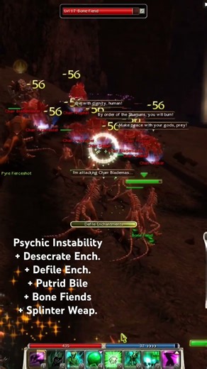 Psychic Bonefiends Build - Guild Wars Reforged Necromancer Anniversary Build