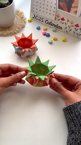 Origami Star Bowl ✨ Try it.!! . . #origami #easyorigami #paperbowl #origamibowl #origamistar #origamistarbowl #origamiflowerbowl | Art beats