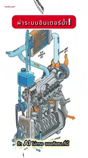 ผ่าระบบอินเตอร์น้ำ! ทำไมรถแรงเลือก Water Intercooler? #เบนซินดีเซล #automobile #2gd #mechanic