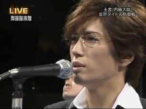 -HQ- GACKT / WBC国歌独唱 / 内藤大助