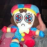 SAJISP The Amazing Digital Circus Plush,10.3" Pomni Plushies Toy Gift, Cute Stuffed Figure Doll for Kids and Adults, Birthday Halloween Christmas Choice for Boys Girls