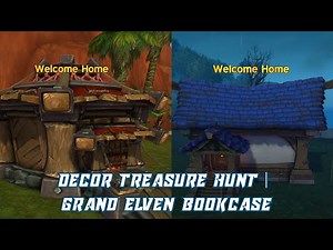 Decor Treasure Hunt | Grand Elven Bookcase | Housing Decor