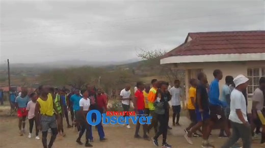 ARMY RECRUITMENT: Hundreds of aspiring soldiers have gathered at the Nhlambeni Inkhundla as the army recruitment exercise continues. The hopeful recruits will compete in a 3.2 kilometre race as part of the selection process. | Eswatini Observer