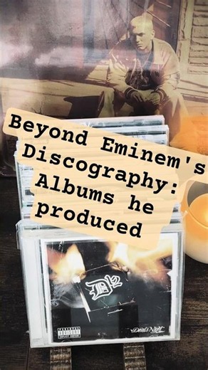 Albums on CDs Produced by Eminem 💿🔥 #Shorts #eminem #50cent #d12 #2pac #8mile #rap #hiphop #shady