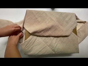 How to wrap a large gift using furoshiki gift wrap cloth