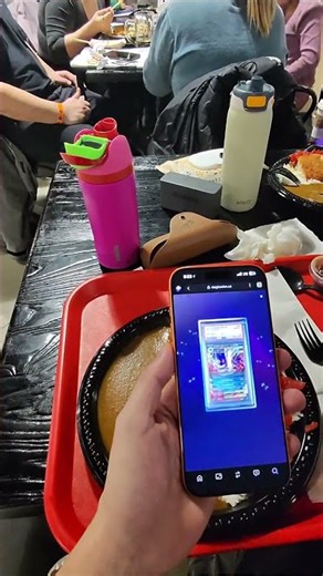 Ripping Pokemon Packs in Public