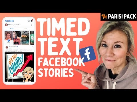 Add Timed Text Facebook Story [Tutorial] 2026