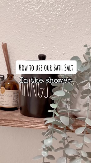 Shower Hacks: Using Bath Salts Without a Bathtub