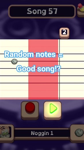random notes = good song!? #sorts