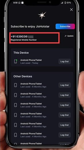 Jio Hotstar Me Kaun Sa Mobile Number Login Hai Kaise Pata Kare | Jio Hotstar Mobile Number Login