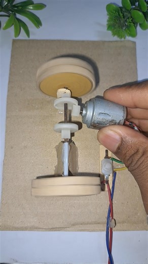 Dc motor forward and reverse gear mechanism #dcmotor #gear #youtube #experiment