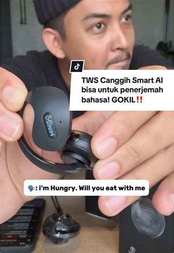 TWS Canggih Smart AI untuk Penerjemah Bahasa!