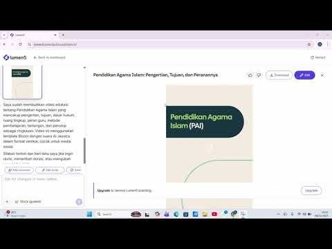Vidio Tutorial Lumen5 | Muhammad Rafi Asyqari_1242020165_1F