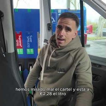 Diesel price when traveling in France by motorhome
