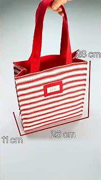 DIY 15 minutes Tote Bag Miarti🪡🧵✂️ 👜