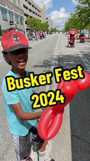What a fun day! #buskerfest #downtownfortwayne #dora #dtfw #visitfortwayne #myfortwayne #busker Downtown Fort Wayne Quincy Sanders | Fer The Awesome