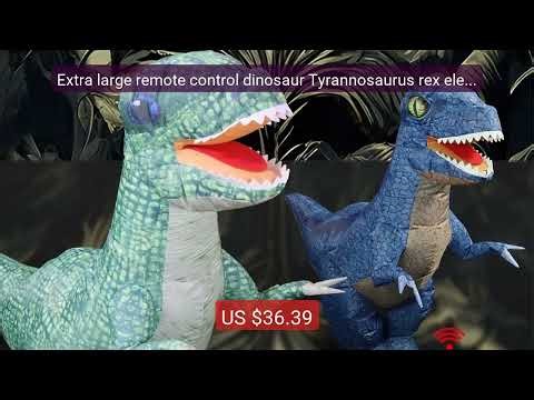 Extra large remote control dinosaur Tyrannosaurus rex electric auto... — Top Rated 2026 | Buy Now!