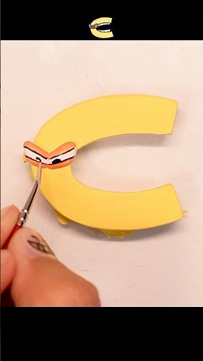 Making Alphabet Lore C Showing Its Teeth 🔤