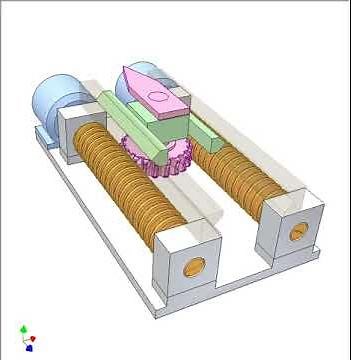 Controlling linear and rotary motions of an object 1