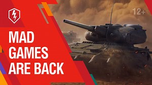 289 reactions · 27 shares | Mad Games are back! 浪 Irradiate enemy vehicles and ram them like there's no tomorrow! ️‍♂️Turn invisible to arrange the craftiest ambushes. ‍Repair yourself and enjoy other boosts. In short, join Mad Games and have all the fun you want! This battle type is available from April 19 through 23 for Tier V-X vehicles on all maps except for Mines and Mirage. What's your favorite modification? ⚡️ | World of Tanks Blitz | Facebook