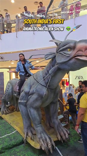 Kiran Sahoo | Hyderabad Blogger on Instagram: "👽✨ Hyderabad, get ready to step into another dimension! The ALIENS have landed at Nexus Hyderabad Mall with “City Under Siege”—South India’s FIRST animatronic alien installation! 🚀💥 Alien Experience at Nexus Hyderabad Mall – till 31st October 2025!! 🚀✨ From life-sized extraterrestrials, alien rides, and destruction zones to mind-blowing workshops 🎨—this is an experience you can’t miss! 🎉 Plus, it’s Nexus Hyderabad Mall 11th Anniversary Shoppin