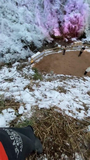 あしがくぼの氷柱2026 プロジェクター台制作 #完成 #diy #単管パイプ #プロジェクター #プロジェクションマッピング