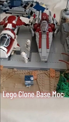 Lego Clone Base Moc #lego #legostarwars #starwars #clonewars