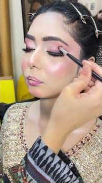 Reception Bride Makeup | Tutorial | #shorts