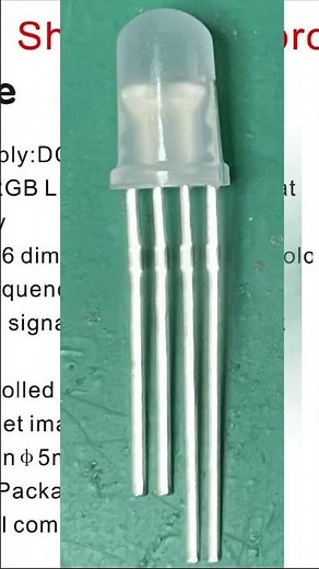 マイコン内蔵フルカラーRGB LEDの紹介#shorts