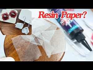 Day 75 of 365 • Make Paper using UV Resin • Resin for beginners Resin Art Crafts