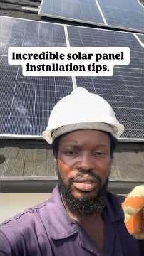 How do you decide the orientation of your solar panels? #solarpanels #renewableenergy #solarpower