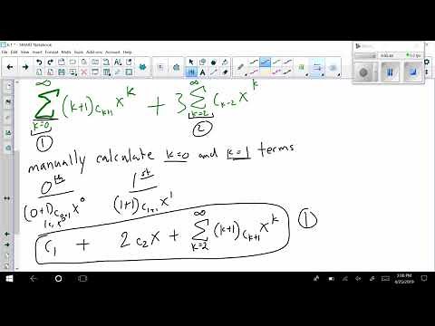 Combining Power Series (Summations) - Made Easy