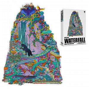 Antelope the Mystical Waterfall 1000 Piece Jigsaw Puzzle- Specially Shaped Jigsaw Puzzles - Etsy