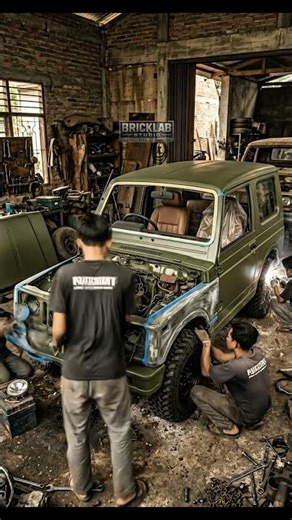 Suzuki Jimny 1982 Hancur Total Direstorasi Jadi Baru Lagi! 😱