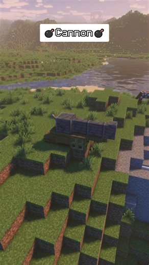 Realistic Cannon Design in Minecraft! 💣