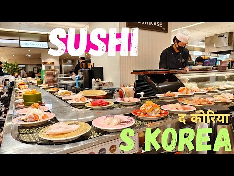 Sushi Train Experience 🍣🚄 | Fresh & Tasty Conveyor Belt Sushi! #sushiexperience