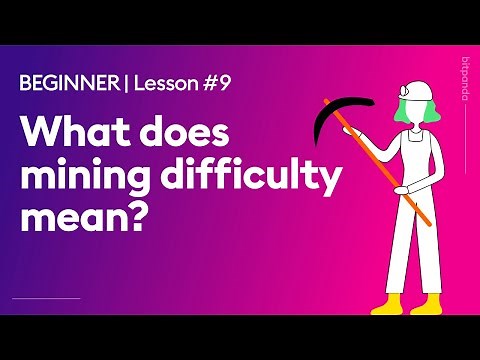 What does Bitcoin mining difficulty mean? | Bitpanda Academy Lesson 9