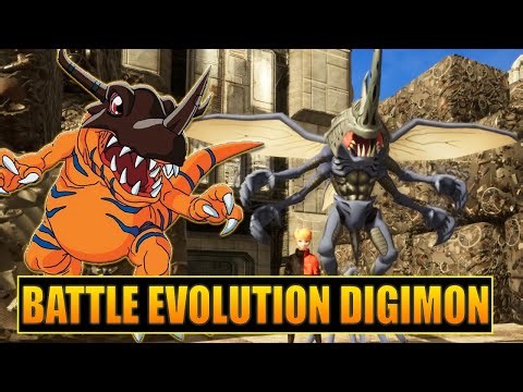 HOW TO EVOLUTION DIGIMON ! BATTLE WITH DIGIMON CAN TRIGGER EVOLUTION | DIGIMON SUPER RUMBLE