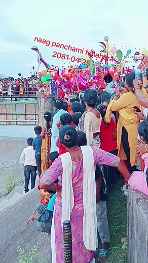 Celebrating Naag Panchami by the River